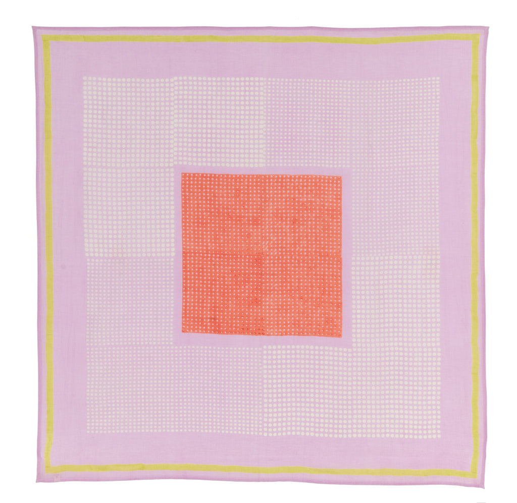 Weccta| Square Scarf | Lavender