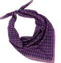 Purple Tulips Square Scarf